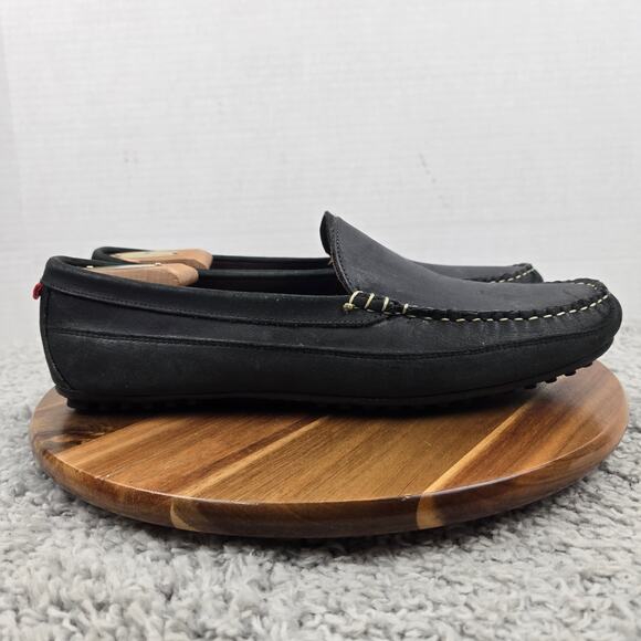 Allen Edmonds Mens 11.5D Interstate 90 Black Leather Casual Driving Moc Loafer main image 13